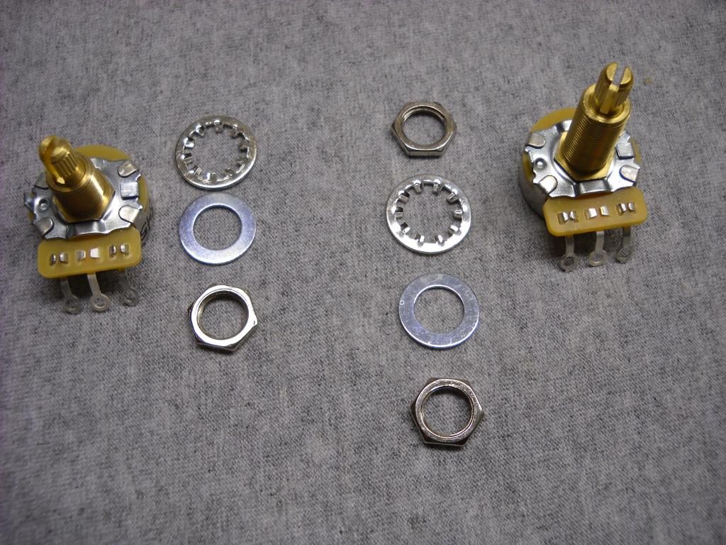 CTS 500K pots the Long & Short Explained with Pics My Les Paul Forum